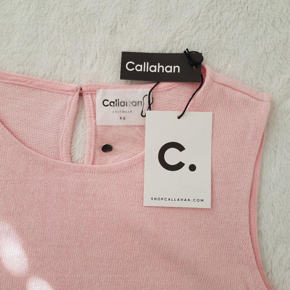 Callahan Coco Tank in Baby Pink - Picture 5 of 6